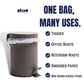 'Plasticplace 4 Gallon Trash Bags     6 Microns     Clear Garbage Can High Density Liners     17'''' X 18'''' (2000 Count)'' (W