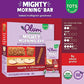Plum Organics Mighty Morning Bars - Apple And Cinnamon - 0.67 Oz Bars (Pack Of 40) - Organic Toddler Food Multigrain Snack Bars