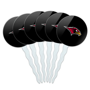 Seattle Secondary Logo Cupcake Picks Toppers Decoration Set of 6