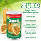 Zuko Passion Fruit Instant Powder Drink, Canister, No Sugar Needed, 33.4 Oz (Pack Of 6)