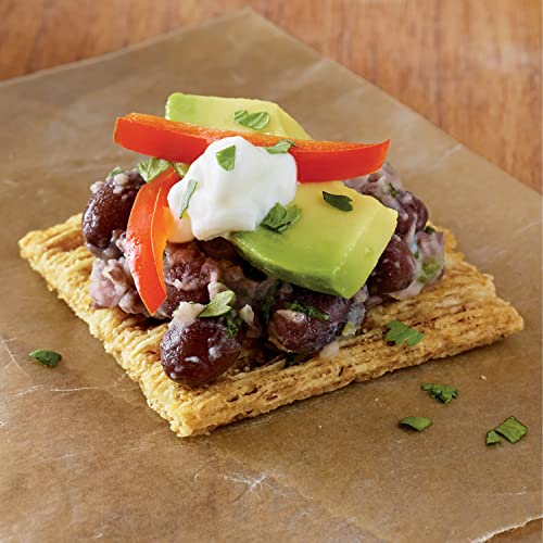 Triscuit Hint of Sea Salt Whole Grain Wheat Crackers, Vegan Crackers, 6-8.5 oz Boxes (Pack of 2)