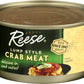 Reese Lump Style Crabmeat, 6-Ounces