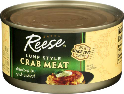 Reese Lump Style Crabmeat, 6-Ounces