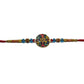 Nature Yard Blueberry Dry Fruit With Rakhi Gift For Brother - 250Gm + 1 Rakhi - Designer Multi Color Coin Rakhi Gifting Set