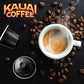 Kauai Coffee Espresso Pods Compatible with Nespresso – Dark Roast, 10 Count, Arabica Coffee, Rich Cocoa & Smoky Finish
