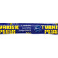 10 Sticks x 20g of Fazer Lakritsi Tyrkisk Peber - Original - Finnish - Filled - Black Liquorice (Licorice) - Candies - Sweets