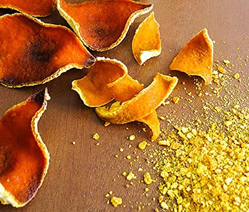 Fruidles Orange Peel, Chopped Dried Orange Peel Citrus Zest, Kosher Certified, 8 Oz