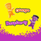 SOUR PATCH KIDS Zombie Orange & Purple Soft & Chewy Halloween Candy  Bulk Candy  12 - 3.5 oz Trick or Treat Boxes