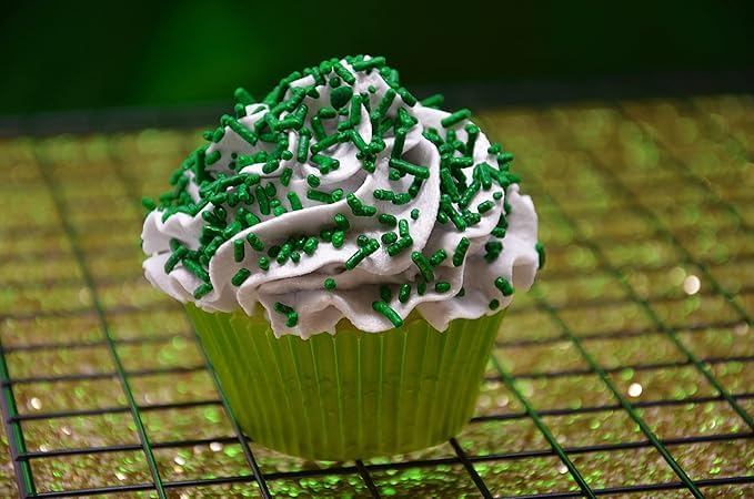 Holiday Sprinkles Set 12 Count 11.85 Oz Different Types in Box, Cake - Cookies Sprinkles For Christmas-Party, Kosher,Jimmies, St