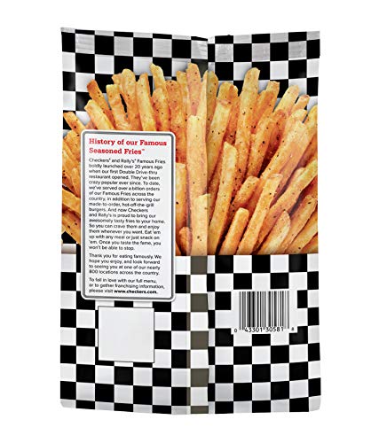 Checkers and Rallys Famous Seasoned Fries, 28 oz (Frozen)