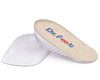 Drfoot Height Increase Insoles, Heel Cushion Inserts, Heel Lift Inserts For Leg Length Discrepancies (Large (1 Height))