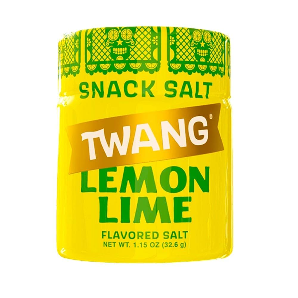Twangerz Lemon-Lime Seasoning Salt Snack Topping, 1.15-Ounce Shaker (Pack Of 10)
