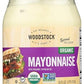 Woodstock Farms Organic Mayonnaise 16 Ounce Jar - 12 Per Case.