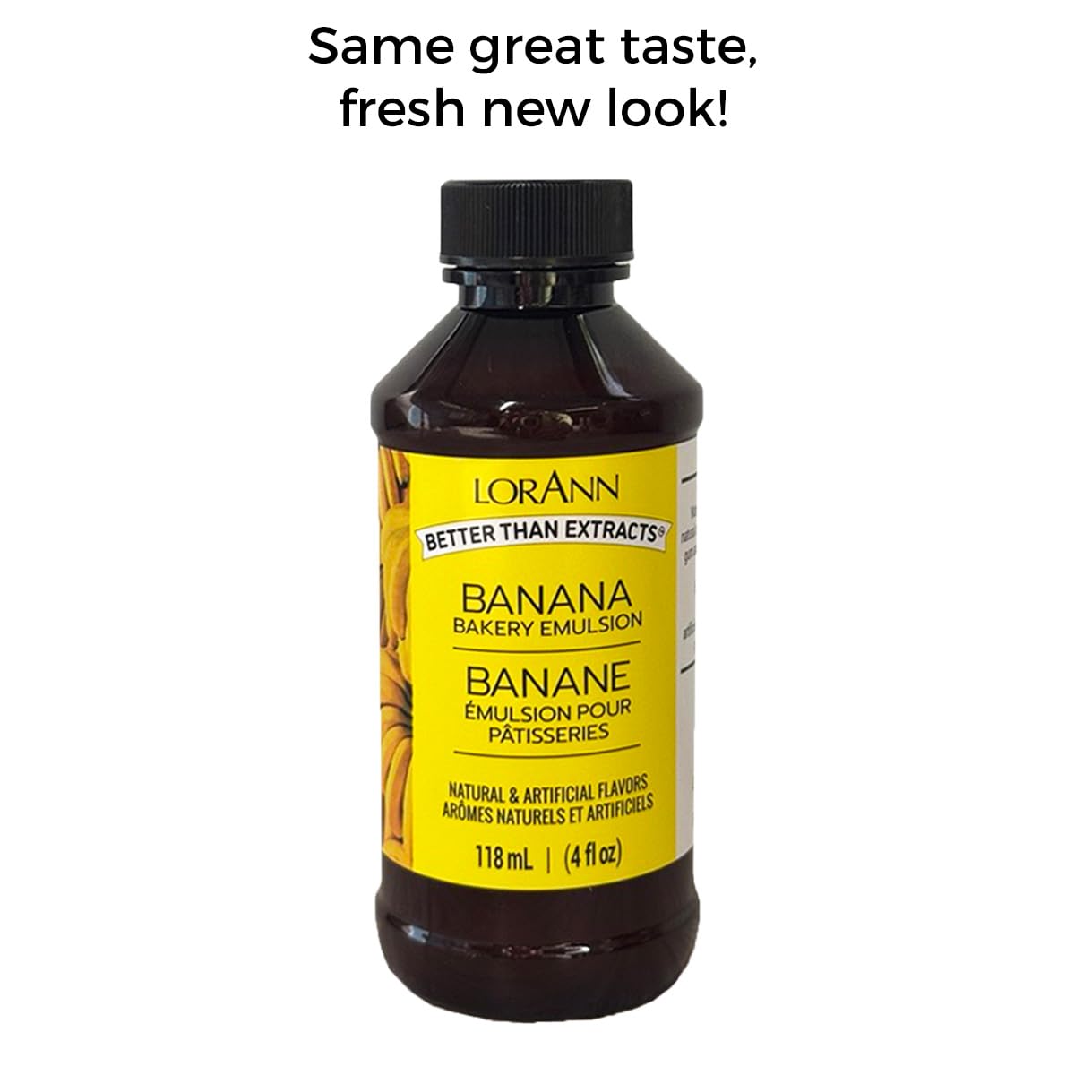 Lorann Oils Banana Bakery Emulsion: Ideal for Boosting Fruit Tones in Cakes, Cookies & Desserts, Gluten-Free, Keto-Friendly, Ban