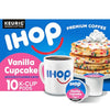 Ihop Vanilla Cupcake Artificially Flavored Keurig K-Cup Coffee Pods, 10 Ct Box