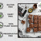Pure Food Dairy Free Dark Chocolate Chunks, Vegan, Gluten-Free, 7oz (3 Pack)
