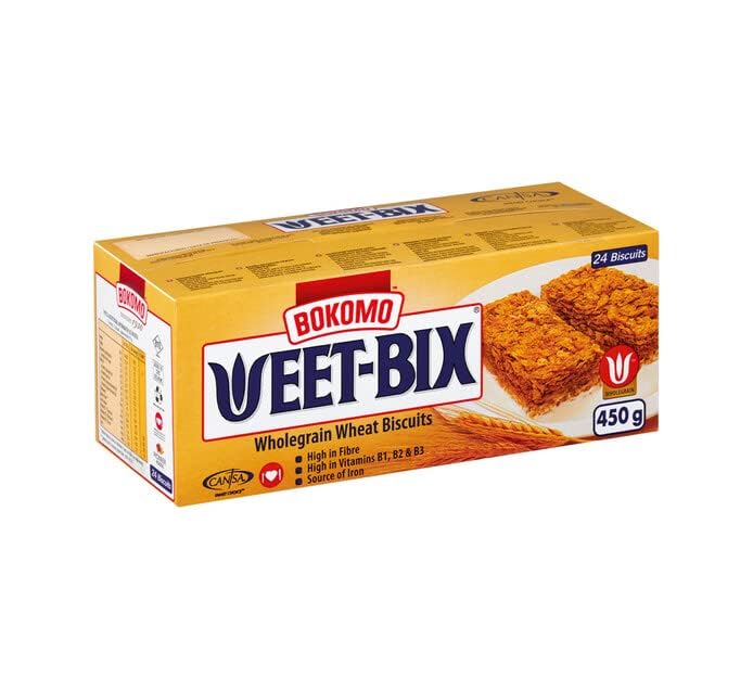 WEETBIX_Whole Grain Wheat Cereal_450g/16oz_1 Pack_South Africa