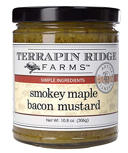 Terrapin Ridge Farms Smokey Maple Bacon Mustard - One 10.8 Ounce Jar
