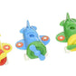 Airplane Candleholder Sets w/ 4 Candles