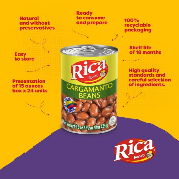 Rica Frijoles Antioqueos Can 15 Oz (Pack Of 1)