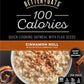 Better Oats, Insant Oatmeal with Flax, Cinnamon Roll, 9.8 Oz