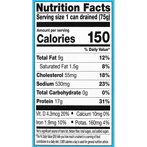 Bumble Bee Skinless & Boneless Smoked Trout Fillets, 3.8 oz Cans, Pack of 12, 17g Protein, Gluten Free Snack