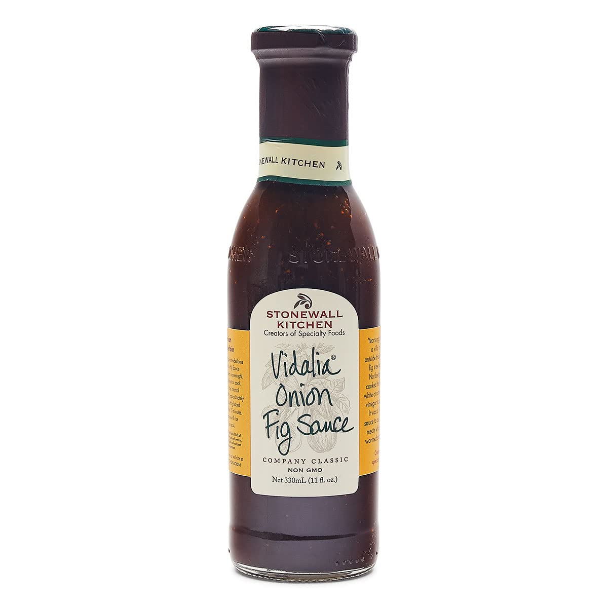 Stonewall Kitchen Vidalia Onion Fig Sauce, 11 Ounces