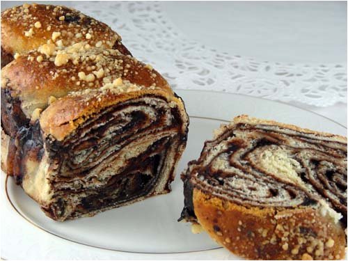 Greens Bakery Kosher Chocolate Babka - 24 oz - 1 Count (Pack of 1)