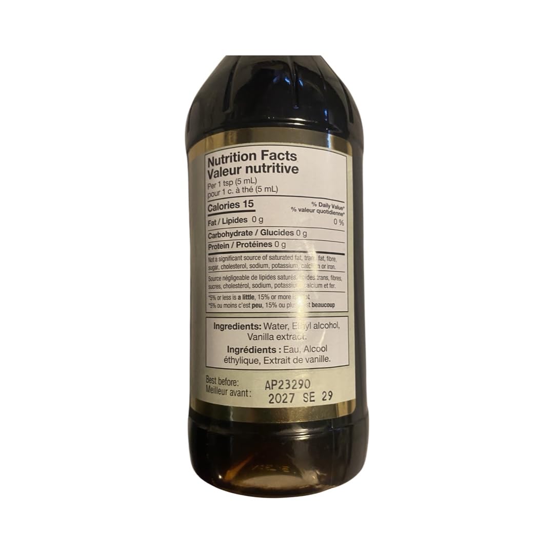 McKormic Pure Vanilla Extract, 16 Fl Oz, Liquid Flavoring, Pack of 1