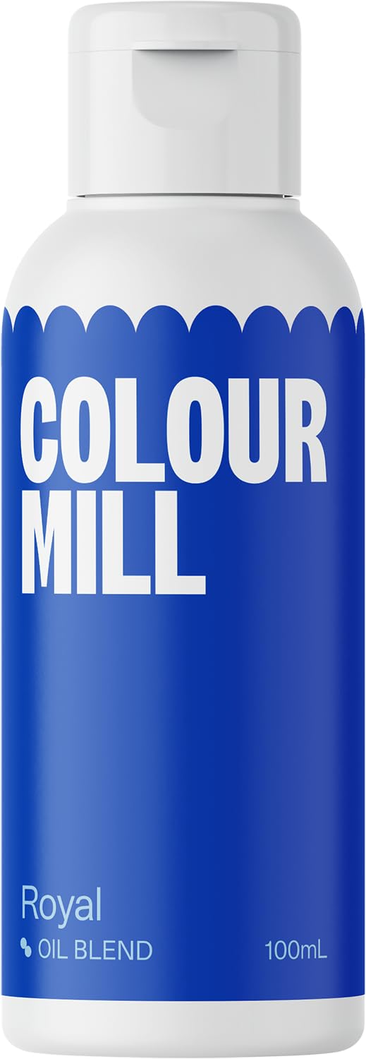 Colour Mill Oil-Based Food Coloring, 100 Milliliters (Royal)