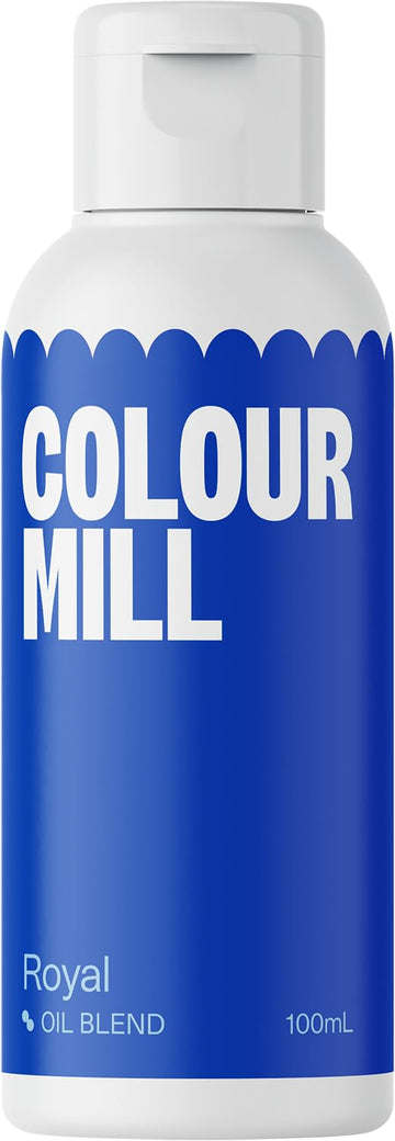 Colour Mill Oil-Based Food Coloring, 100 Milliliters (Royal)