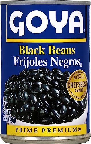 Goya Foods Black Beans, 15.5 Ounce (Pack Of 24)