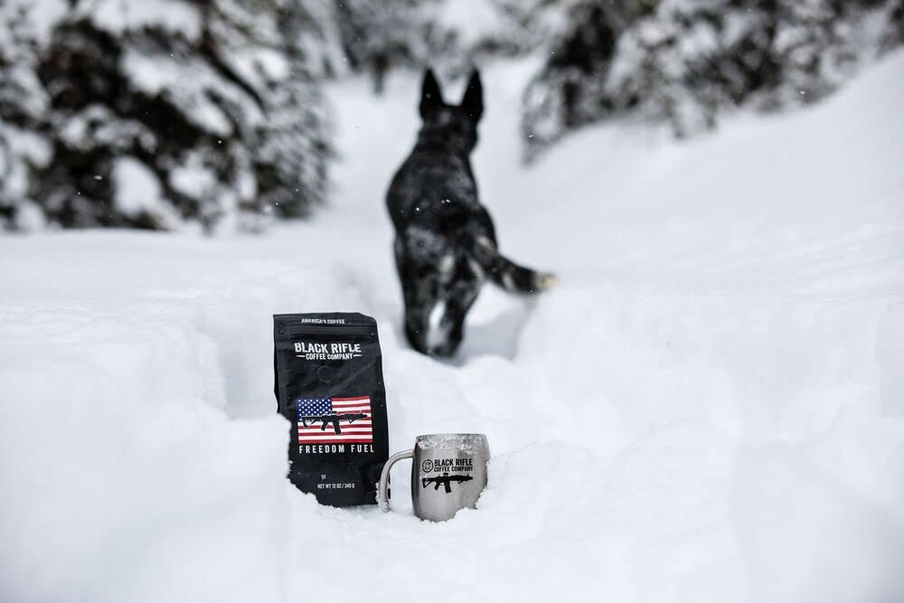 Black   Coffee Company Freedom Fuel Dark Roast Ground Coffee 12 OZ Bag