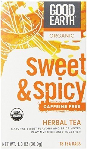 Good Earth Tea Dcf Swt & Spicy Org, 18 Bg, Pk- 6