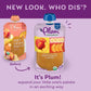 Plum Organics Stage 2, Organic Baby Food, Peach, Banana And Apricot, 4.0 Oz, New Look, Packaging May Vary.