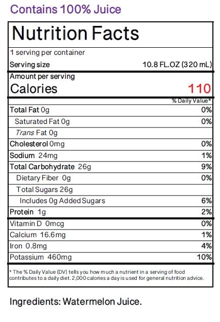 Namai Pure Watermelon Juice  No Added Sugar  24-Pack
