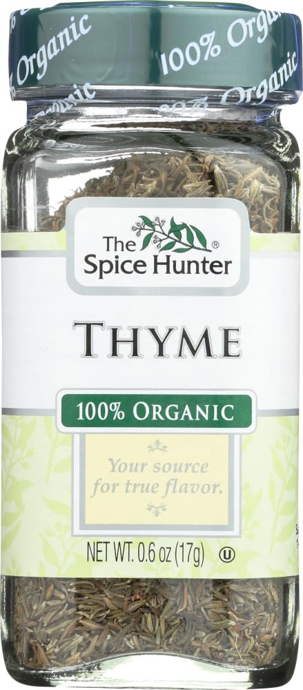 Spice Hunter Thyme Organic, 0.6-Ounce Unit (Pack of 6)