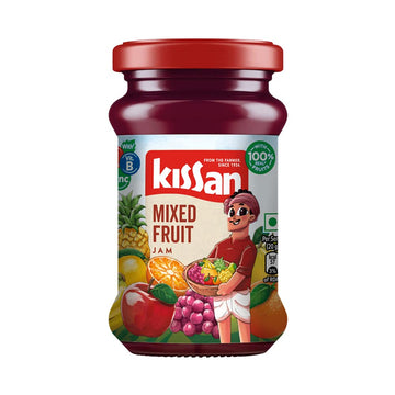 Kissan Mixed Fruit Jam , With Real Fruit Ingredients, 200 G