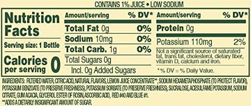 Natures Twist Sugar Free Juice, Strawberry Lemon, 16 Fl Oz, Pack of 6