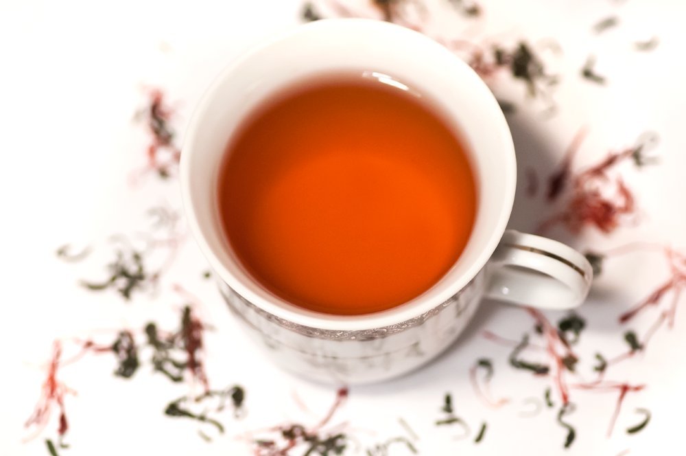 Fire Teas Hot Green Energy Tea - Green Tea, Cinnamon, Saffron, Ginger, Cardamom - Healthy, Caffeinated, Coffee Alternative, Morn