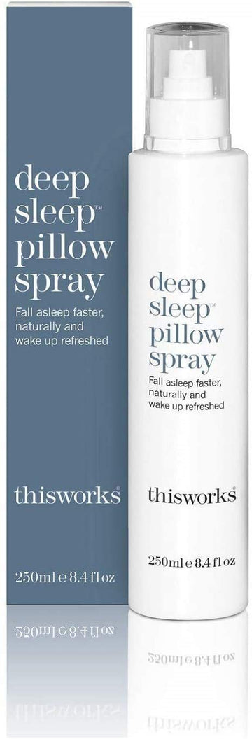 Thisworks Deep Sleep Pillow Spray, 250 Ml - Natural Sleep Aid With Essential Oils Of Lavender, Vetivert And Camomile, 8.4 Fl Oz