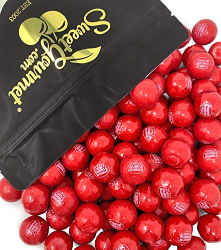 Very Cherry Dubble Bubble Gumballs | Candy Filled Bubble Gum Balls 1'' | 1.5 Pounds