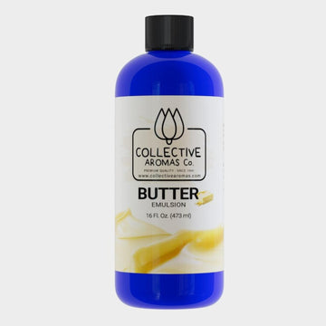Butter Extract for Baking - Natural Flavoring Emulsion for Cookies, Frosting, Ice Cream, Smoothies and Beverage - 16 fl oz Koshe