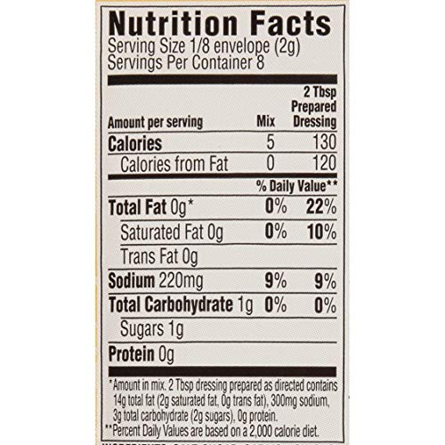 Good Seasons Zesty Italian Dressing & Recipe Seasoning Mix (24 Ct Pack, 0.6 Oz Packets)