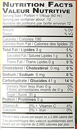 Ziyad Premium Almond Syrup, 25 Fl Oz - Natural Flavoring for Beverages and Desserts