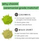 Matcha Green Tea Powder - 1.75 Ounces (50g) of Ceremonial Grade Japanese Matcha for Baking, Lattes and Smoothies - Regular