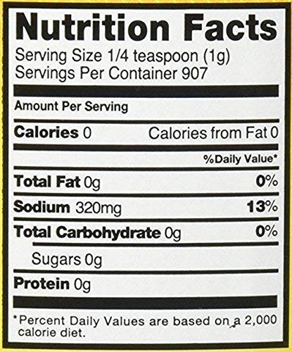 Johnnys Seasoning Salt, 32 Oz (Pack of 2)
