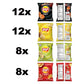 Lay s Potato Chips, Classic Chips Variety Pack, 1 Ounce (Pack of 40)