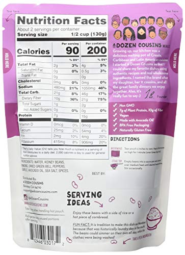 DOZ BEANS CREOLE RED ( 6 X 10 OZ   )