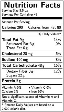 Readi Bake Benefit Oatmeal Raisin Cookies - 48 Per Case.